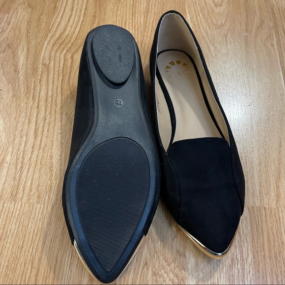 Women's Penny Flats Women's Shoes In Black - Picture 4 of 4